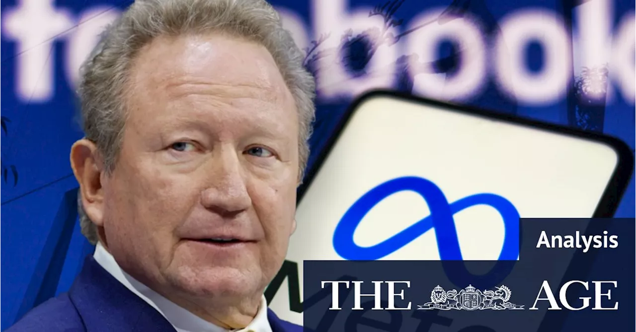 Billionaire Andrew Forrest’s court win threatens to expose Facebook’s trillion-dollar secrets