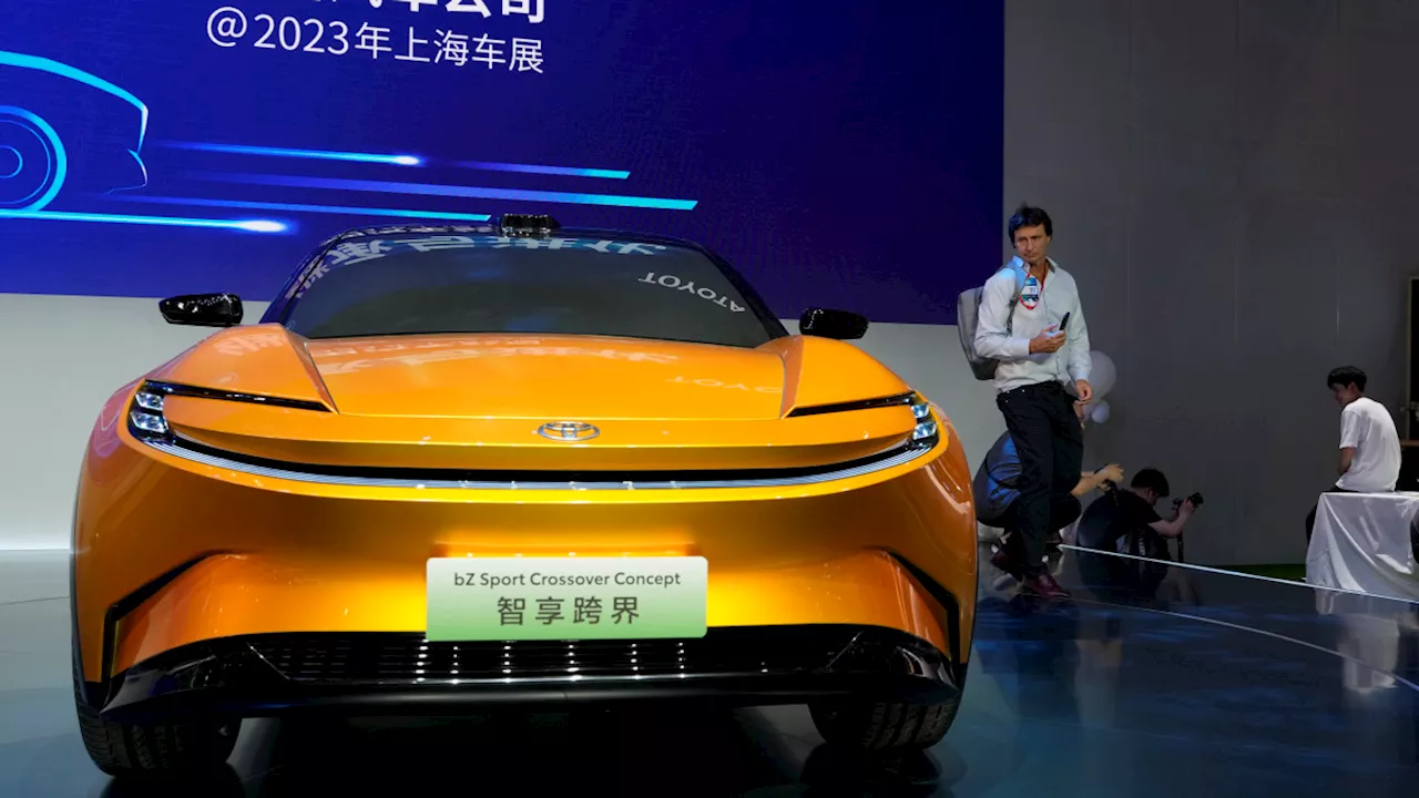 Toyota to launch first EV with advanced self-driving system for China in 2025