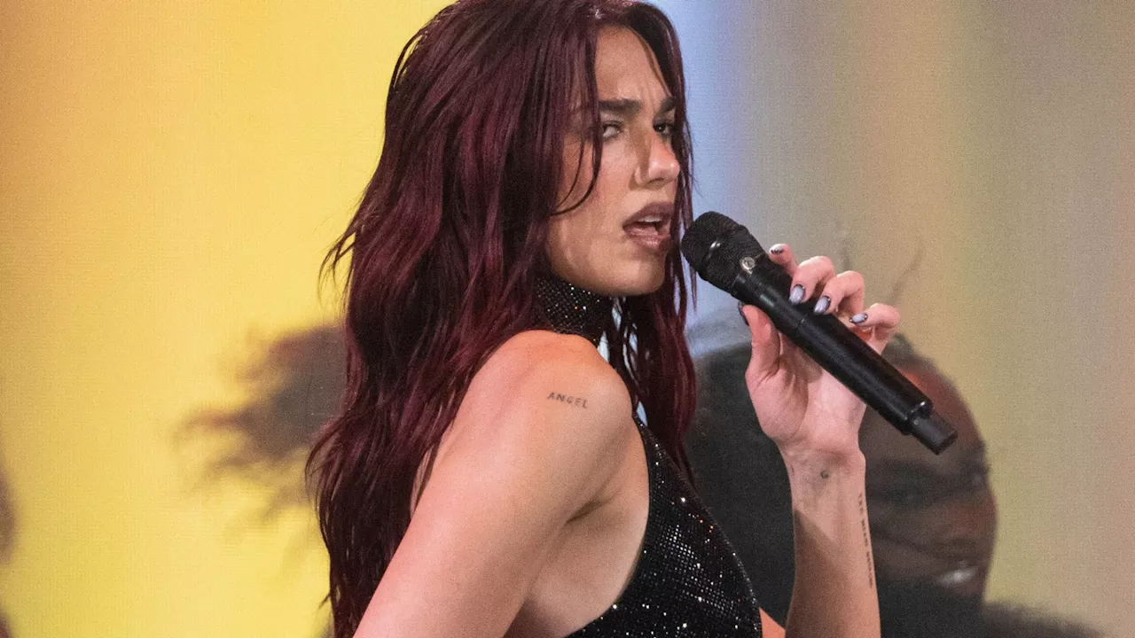 Dua Lipa hits back at Glastonbury ‘miming’ accusations with defiant ...