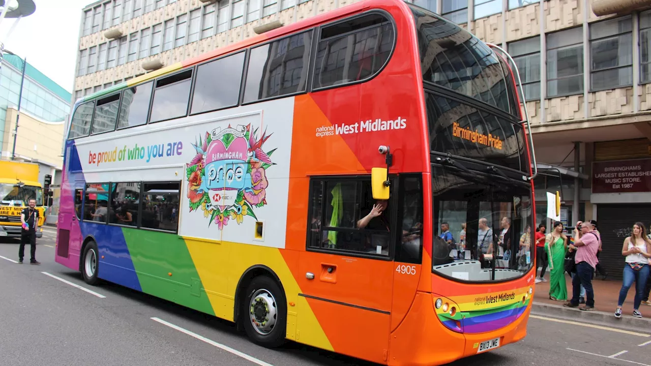 Fury as National Express axes ‘rainbow’ Pride bus from route after ‘haters’ threaten drivers...