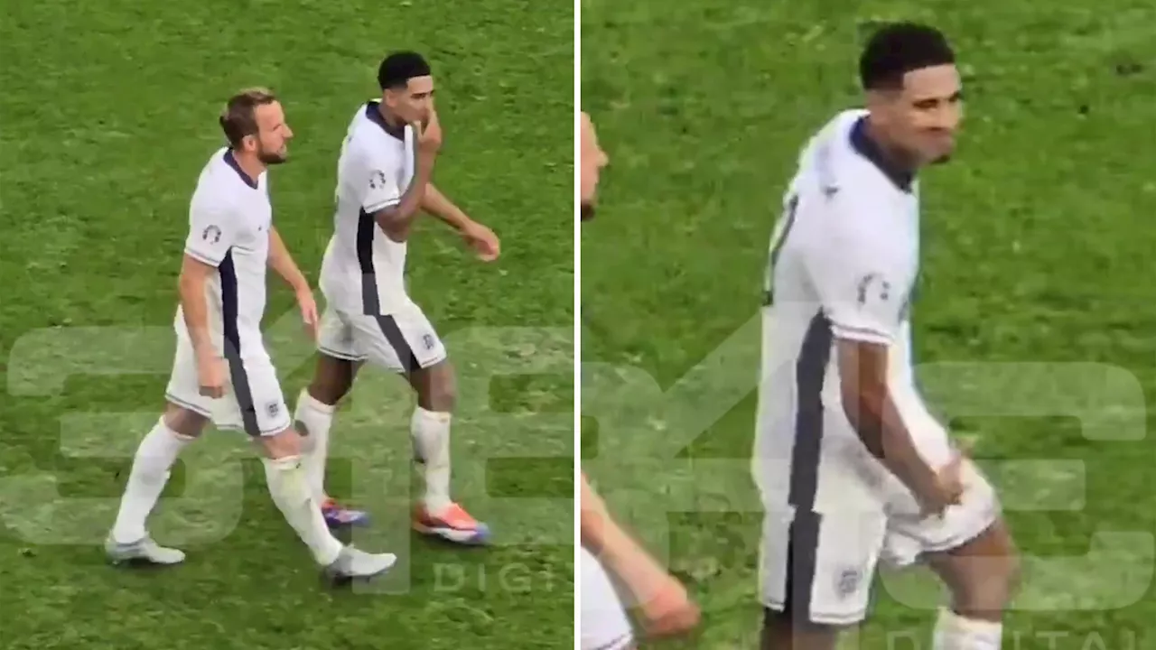 Jude Bellingham defends controversial gesture after England star accused of taunting Slovakian bench in...