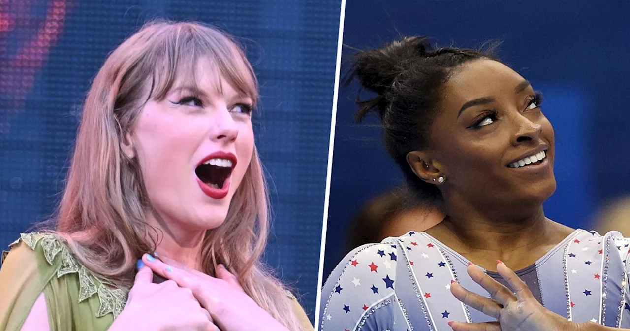 Taylor Swift Reacts To Simone Biles’ Floor Routine Using Her Song