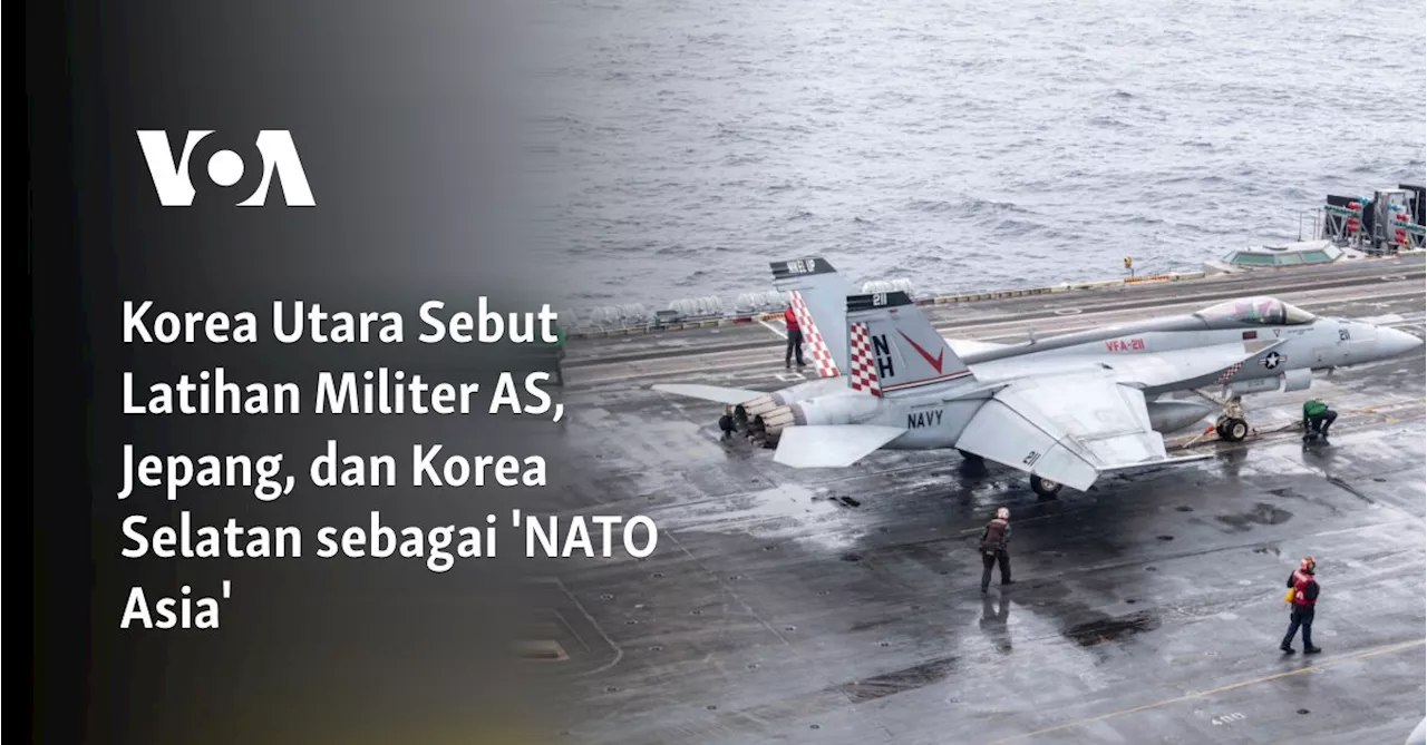 Korea Utara Sebut Latihan Militer AS, Jepang, dan Korea Selatan sebagai 'NATO Asia'