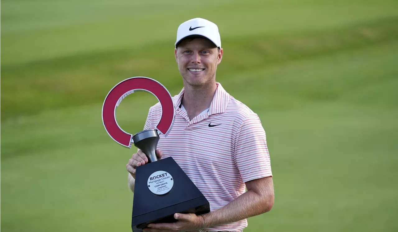 Cam Davis wins Rocket Mortgage Classic for second time after Akshay Bhatia 3-putts 18th hole