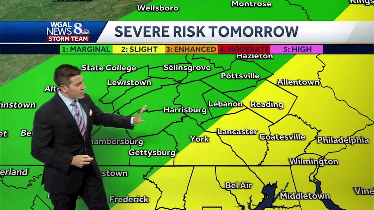 IMPACT: Severe storms Saturday evening, another round possible Sunday