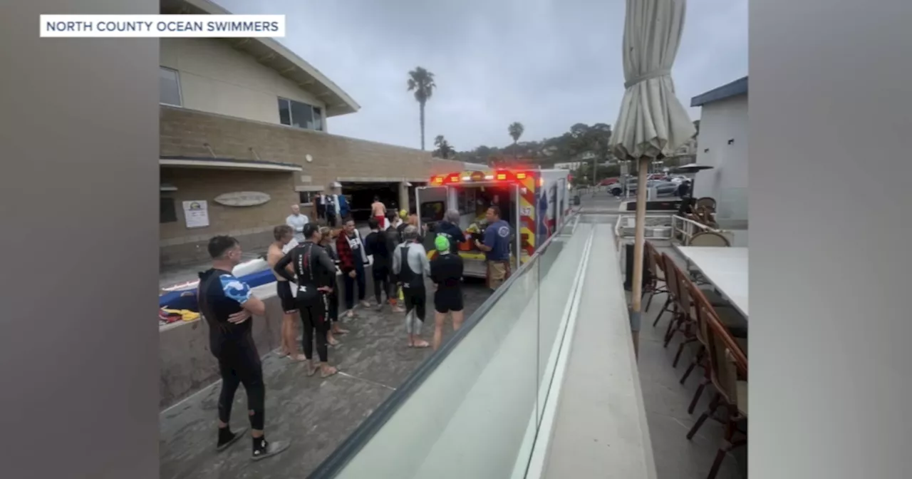 North County swimming group coping with second shark attack in two years