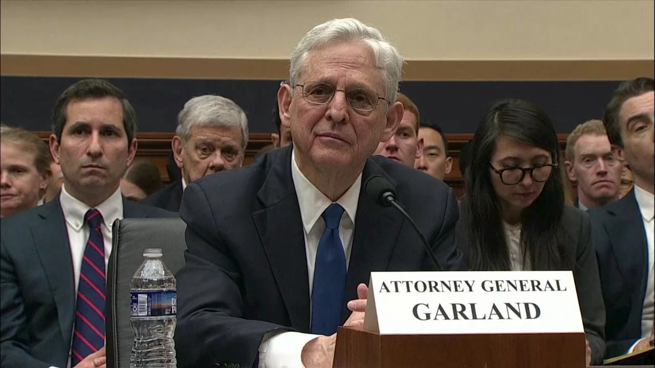 Attorney General Merrick Garland blasts conspiracy theories about Trump criminal case and FBI