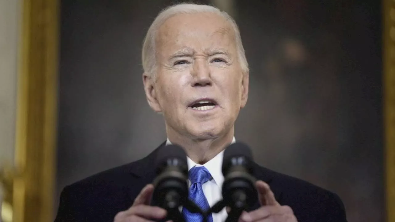 Joe Biden delivers remarks after taking executive action on US-Mexico border reform