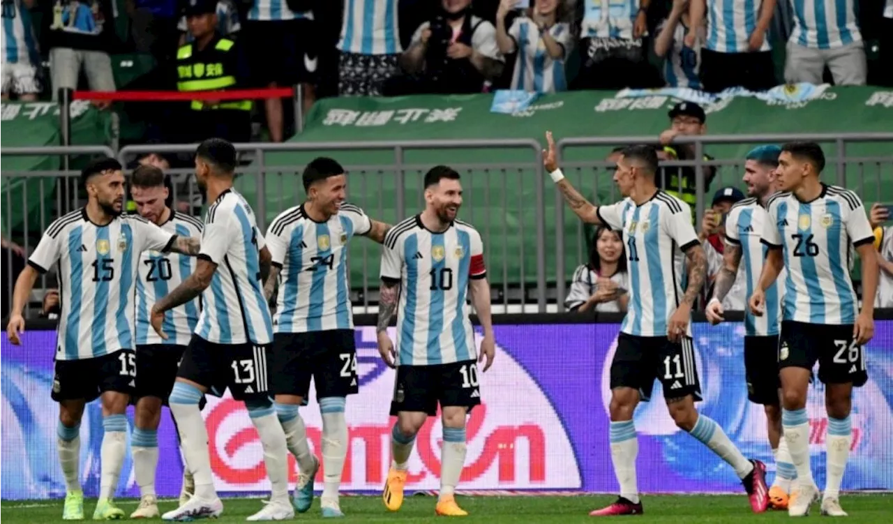 Argentina definió sus tres bajas en la lista para la Copa América 2024