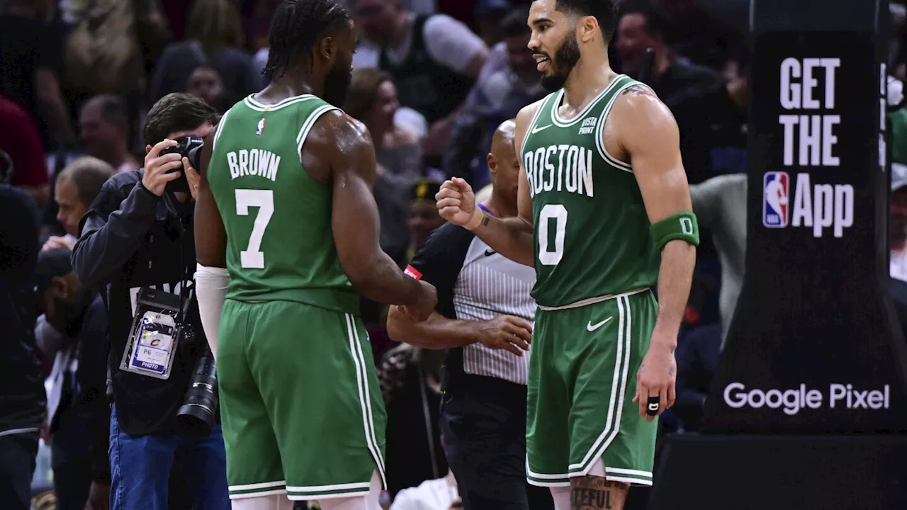 Celtics stars Tatum and Brown feel better equipped to tackle 2nd chance in NBA Finals