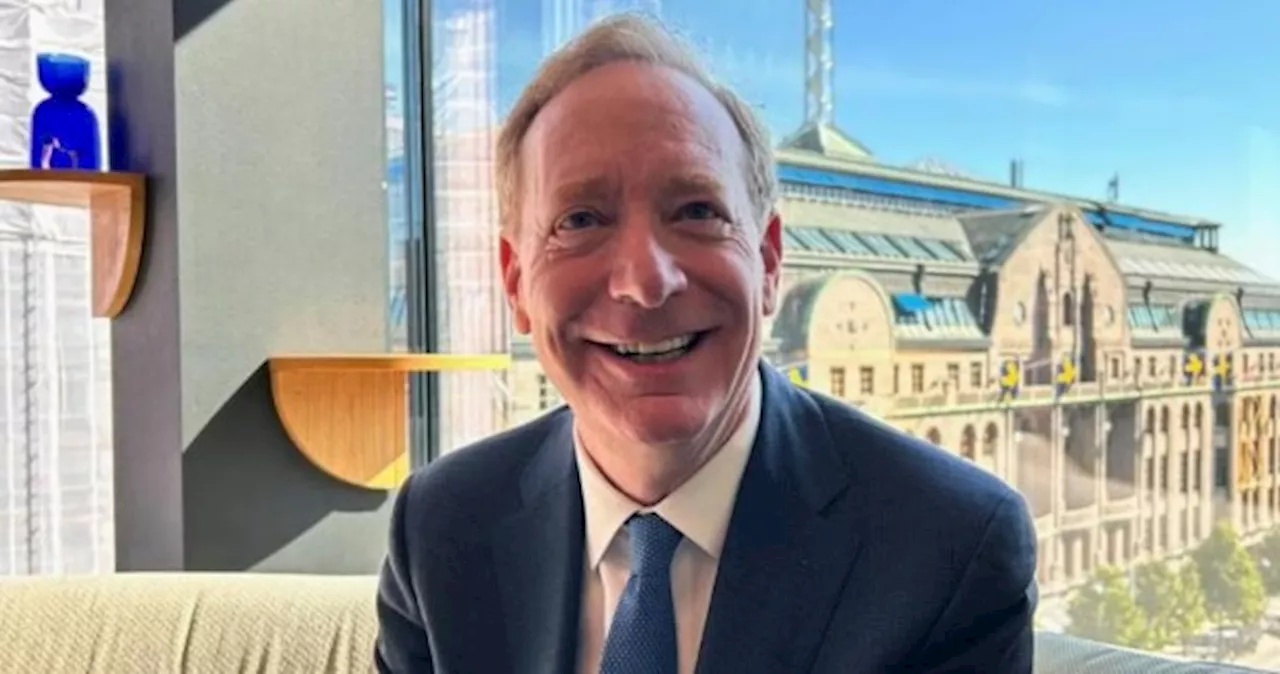 Few AI deepfakes identified in EU elections, Microsoft president says