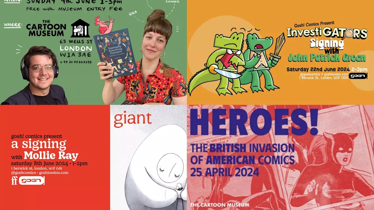 Things To Do In London If You Like Comics In June 2024