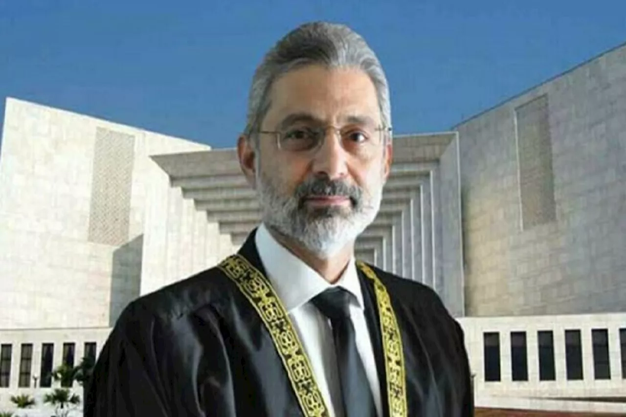 CJP Isa criticises PTI for not holding intra-party polls