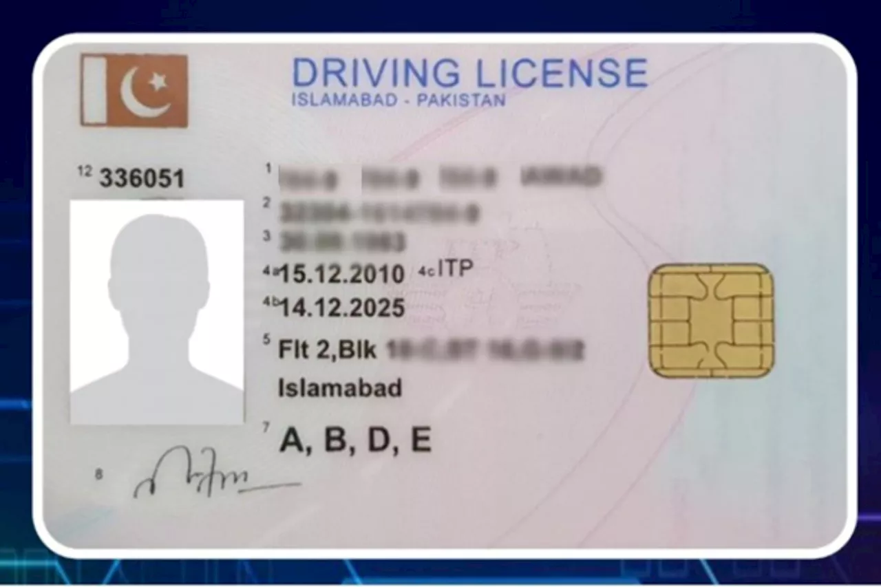 Driving Licenses in Pakistan Now Issued from Islamabad