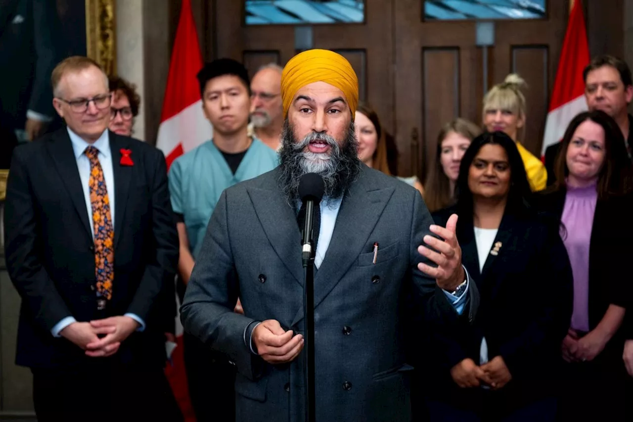 Bread, milk, apples: Federal NDP wants price cap for grocery store staples