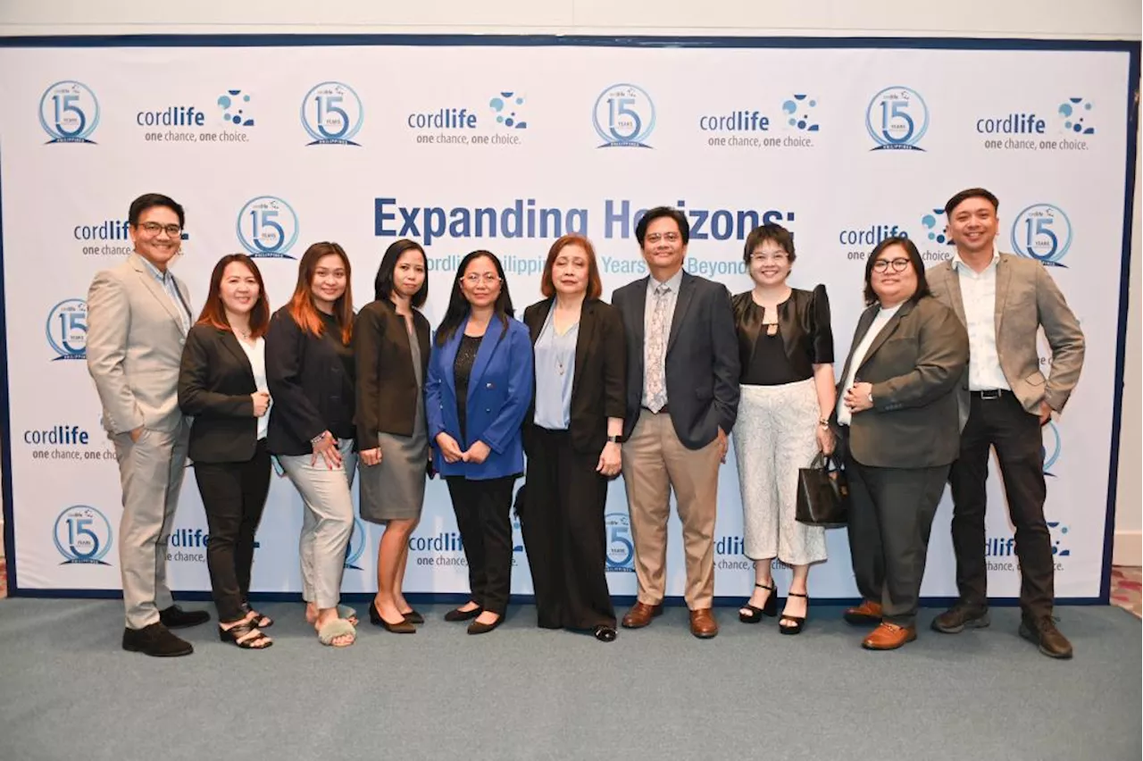 Cordlife Philippines celebrates 15 years of innovation and excellence in pioneering healthcare solutions