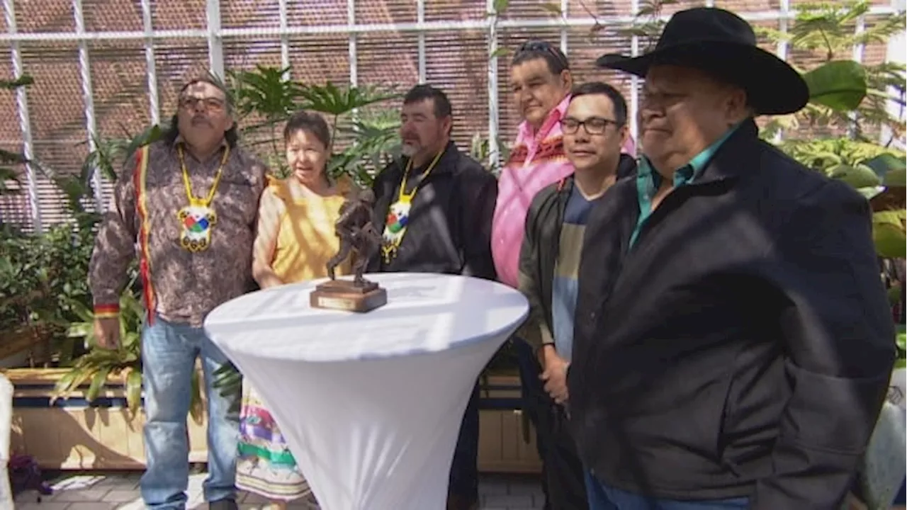 Sask. First Nations families travel to France for unveiling of D-Day statue