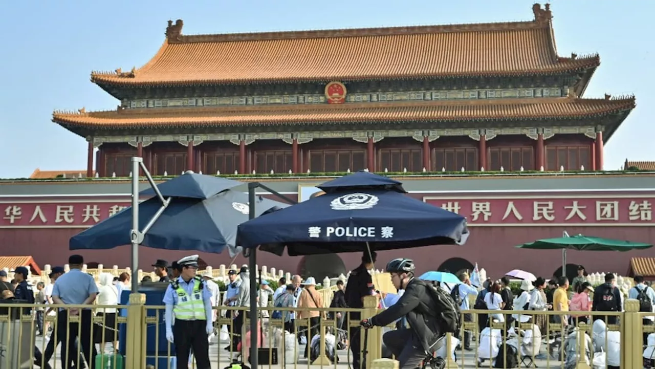 Security tight in China and Hong Kong on Tiananmen anniversary