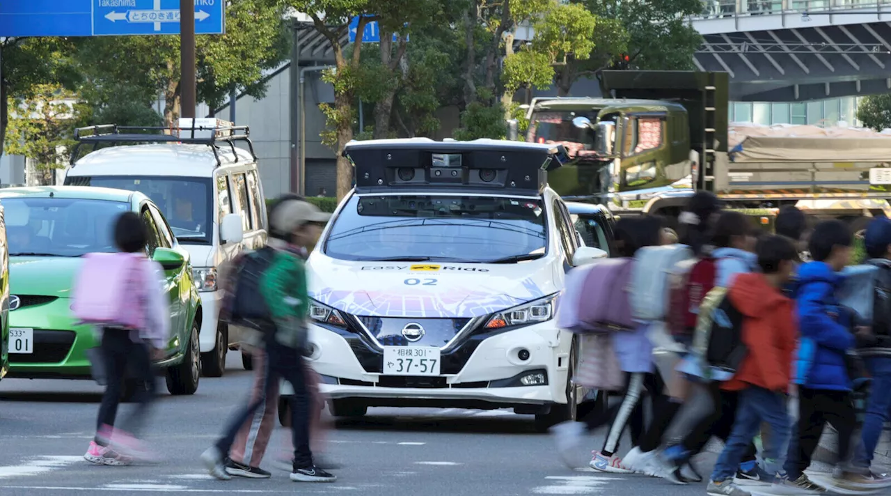 Nissan Demonstrates Autonomous-Drive Mobility Services Progress on Public Roads