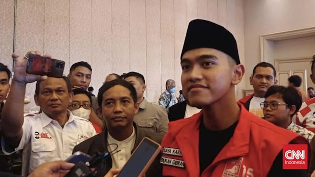 PSI Klaim Kaesang Tak Berencana Maju di Pilkada 2024