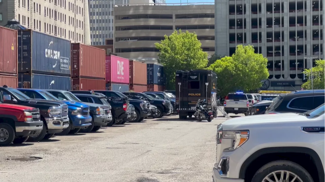 Man dies after being hit by train in downtown Calgary