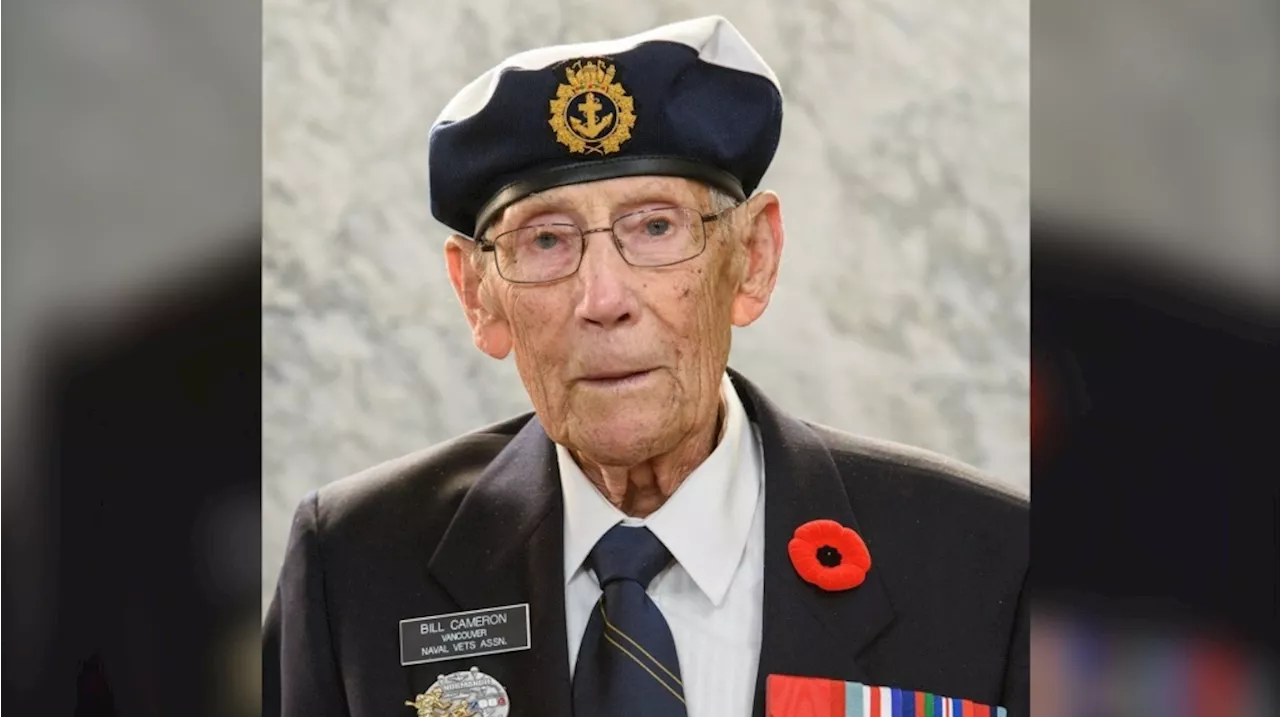 Canadian D-Day veteran Bill Cameron dies just days before 80th anniversary events