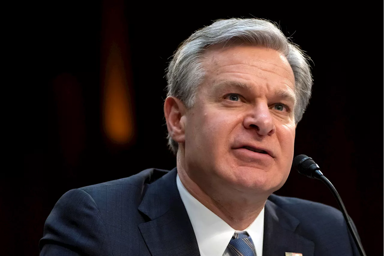 FBI director won’t say if Trump conviction is ‘election interference’