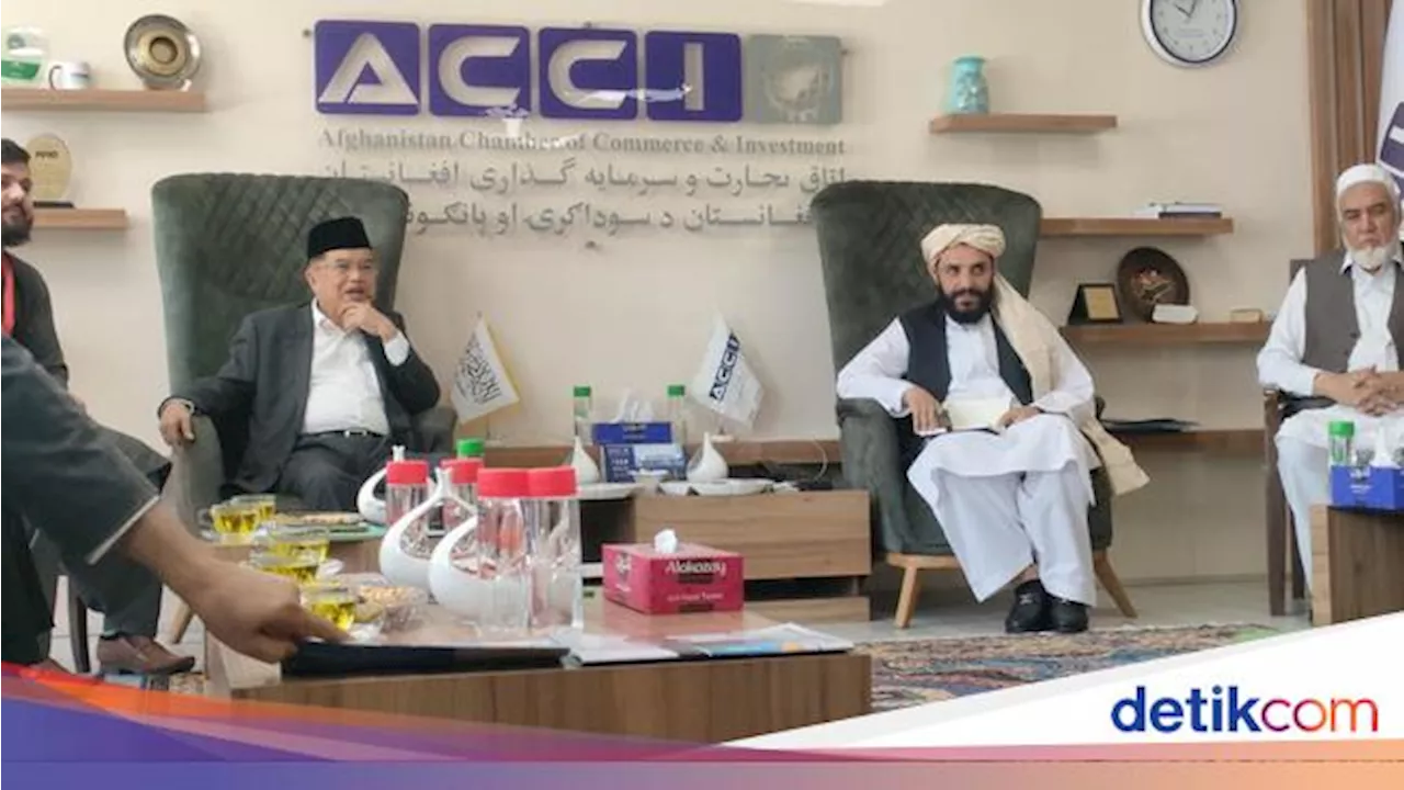 JK Bertemu Bos Kadin Afghanistan, Buka Pintu buat Pengusaha RI