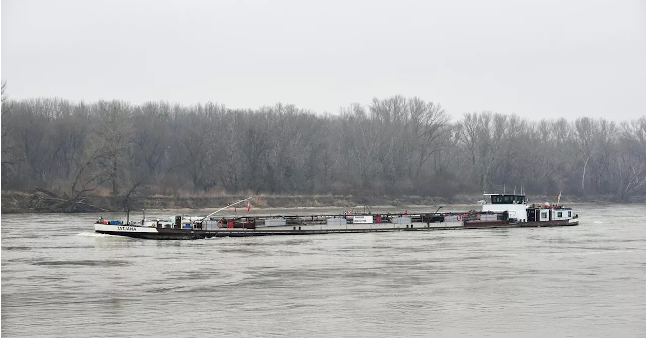 Gesamte Schifffahrt auf der Donau steht still