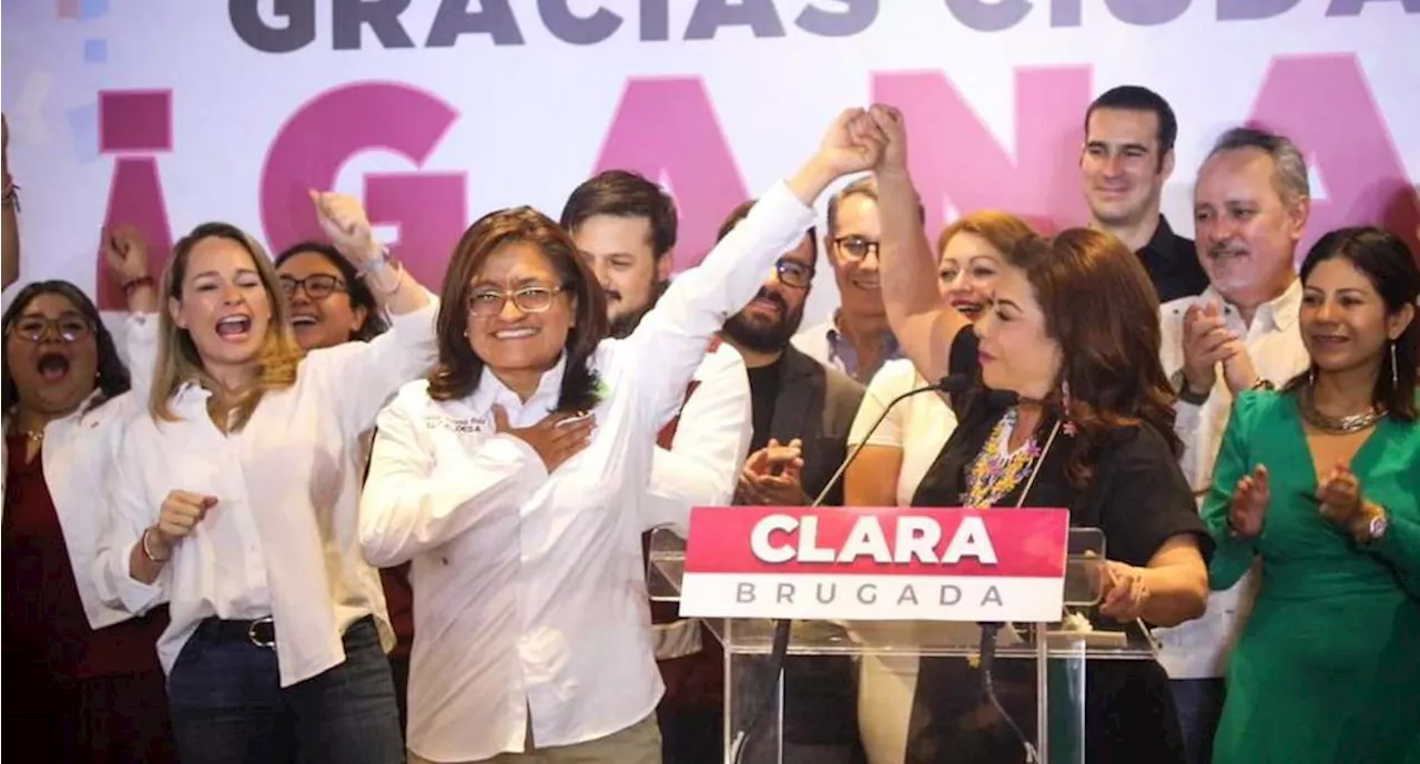 Aleida Alavez se proclama ganadora de Iztapalapa, afirma que trabajará con dedicación y entrega