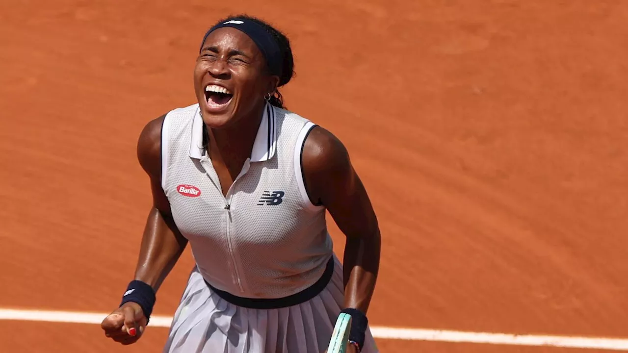 Coco Gauff defeats Ons Jabeur to reach French Open semifinals