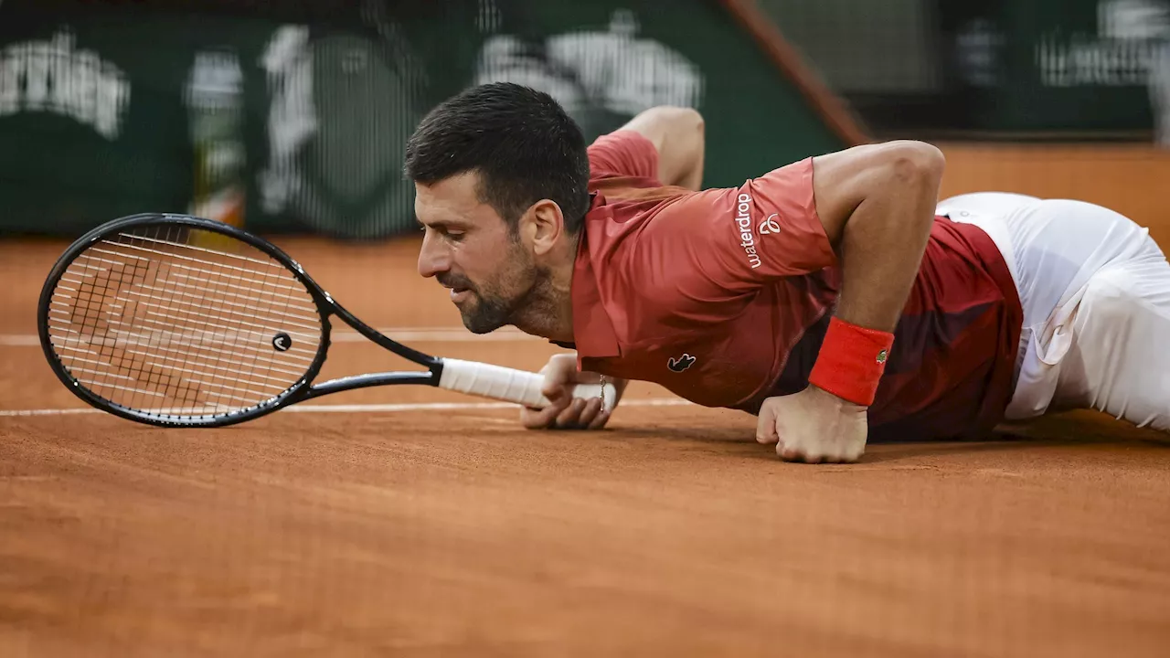 French Open: Novak Djokovic bangt nach Knieverletzung im Fünfsatzkrimi um Viertelfinal-Einsatz gegen Casper Ruud