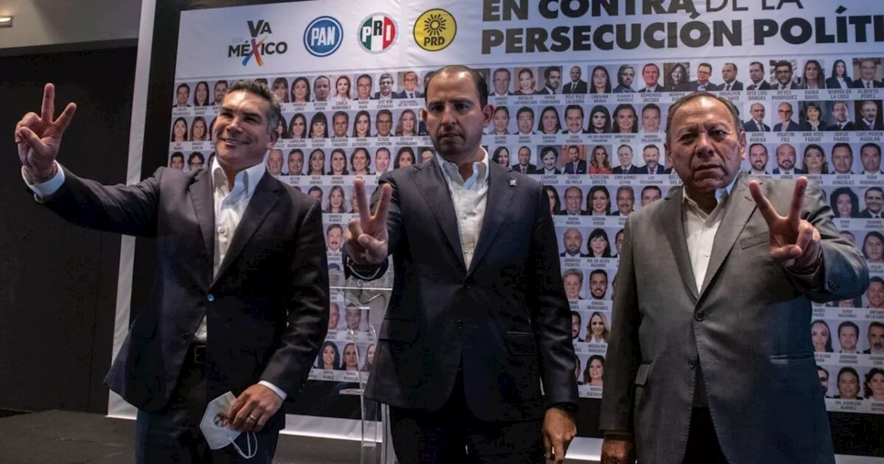 PAN, PRI, PRD ratifican impugnación de elección por injerencia de AMLO