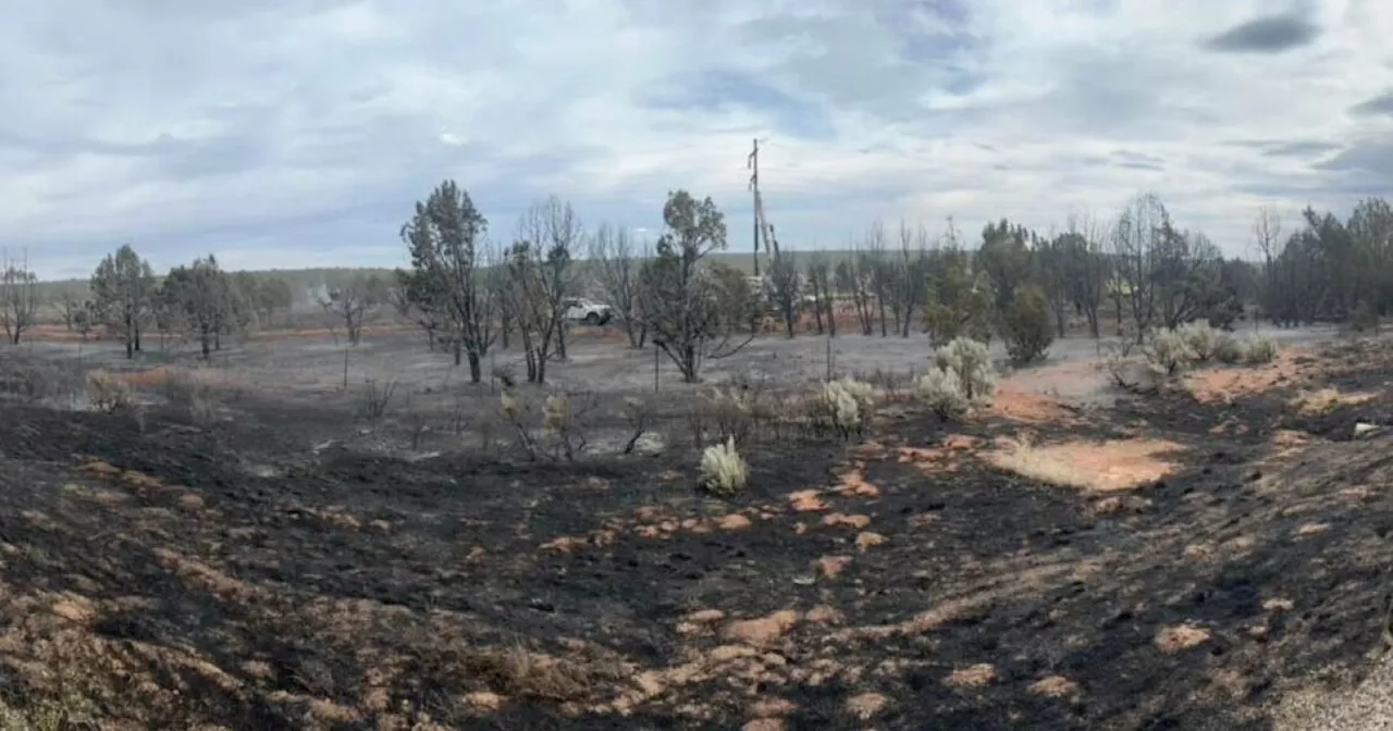 100-acre wildfire in southern Utah caused by car with mechanical issue