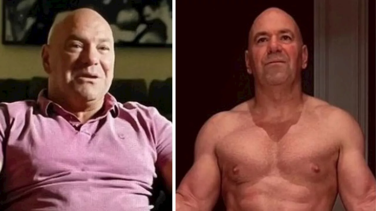 UFC boss unrecognisable after incredible 20kg transformation