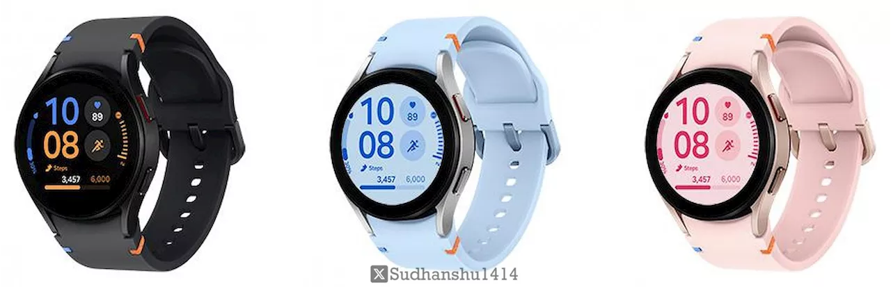 Samsung Galaxy Watch FE Leak: Bright colors, circular AMOLED display, & more