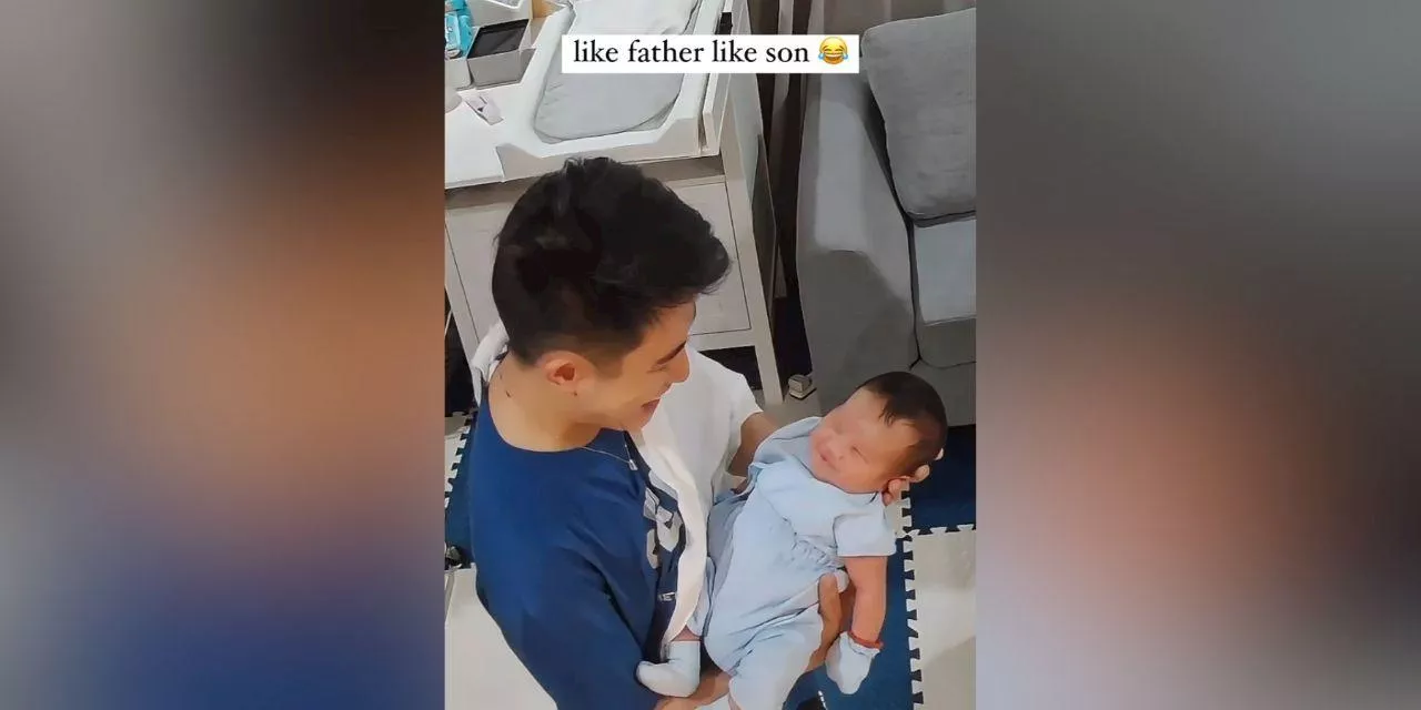 Benedict Cua shares heart-melting moment with baby boy