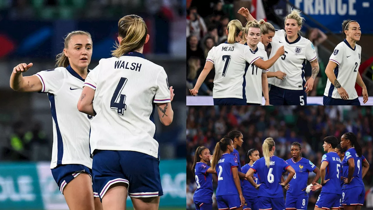 England women player ratings vs France: That’s more like it! Alessia Russo & Jess Carter shine as Lionesses survive second-half scare to secure vital Euro 2025 qualification victory