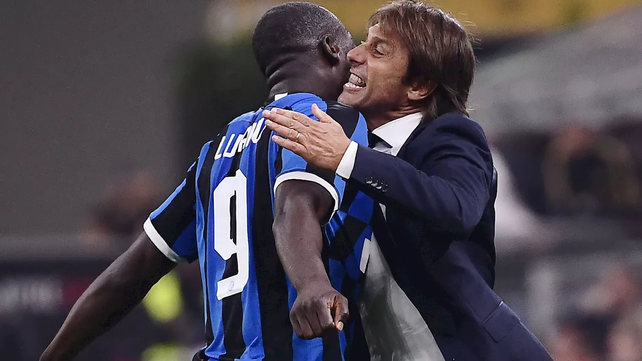 Conte chiama Lukaku: 'Ti aspetto a Napoli con 5 chili in meno'