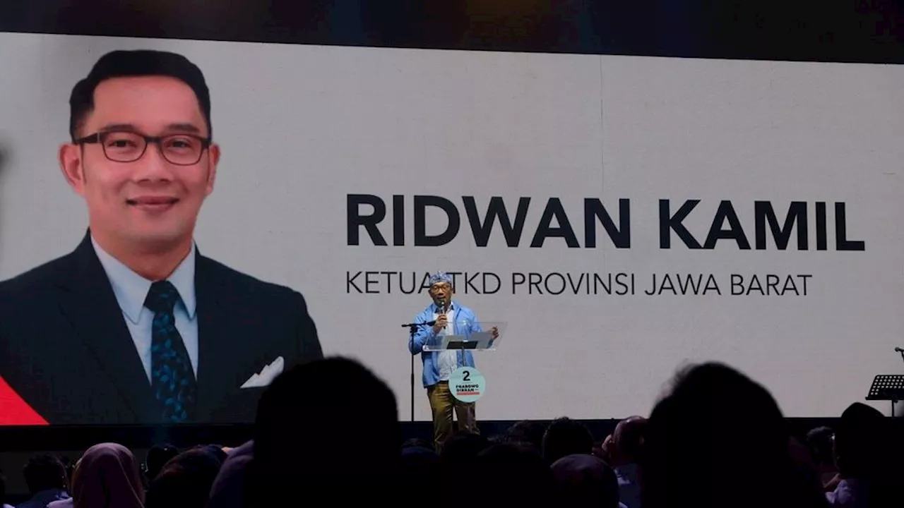 Gerindra Putuskan Ridwan Kamil Maju di Pilkada Jakarta