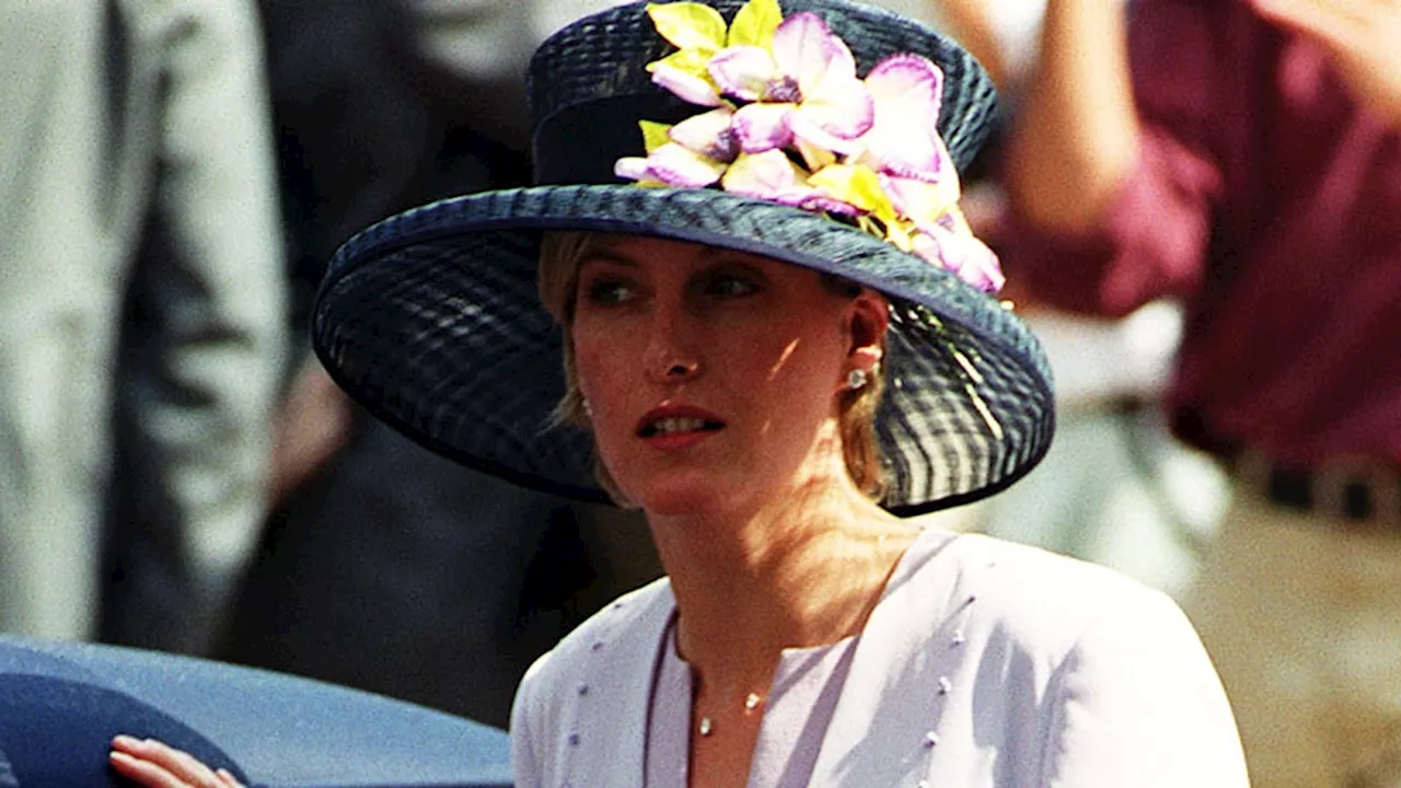 Duchess Sophie's fitted wedding guest dress dropped major Prince Edward bridal hint