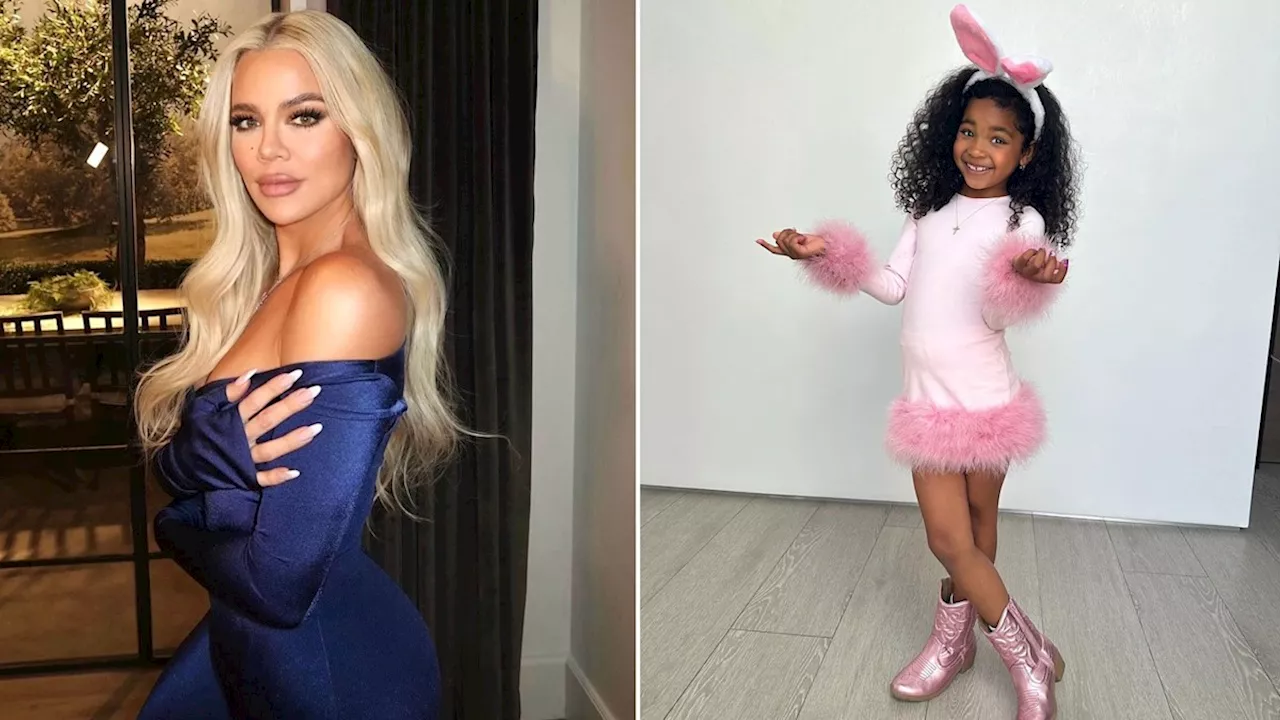 Khloe Kardashian's lookalike daughter True, 6, signs modelling deal