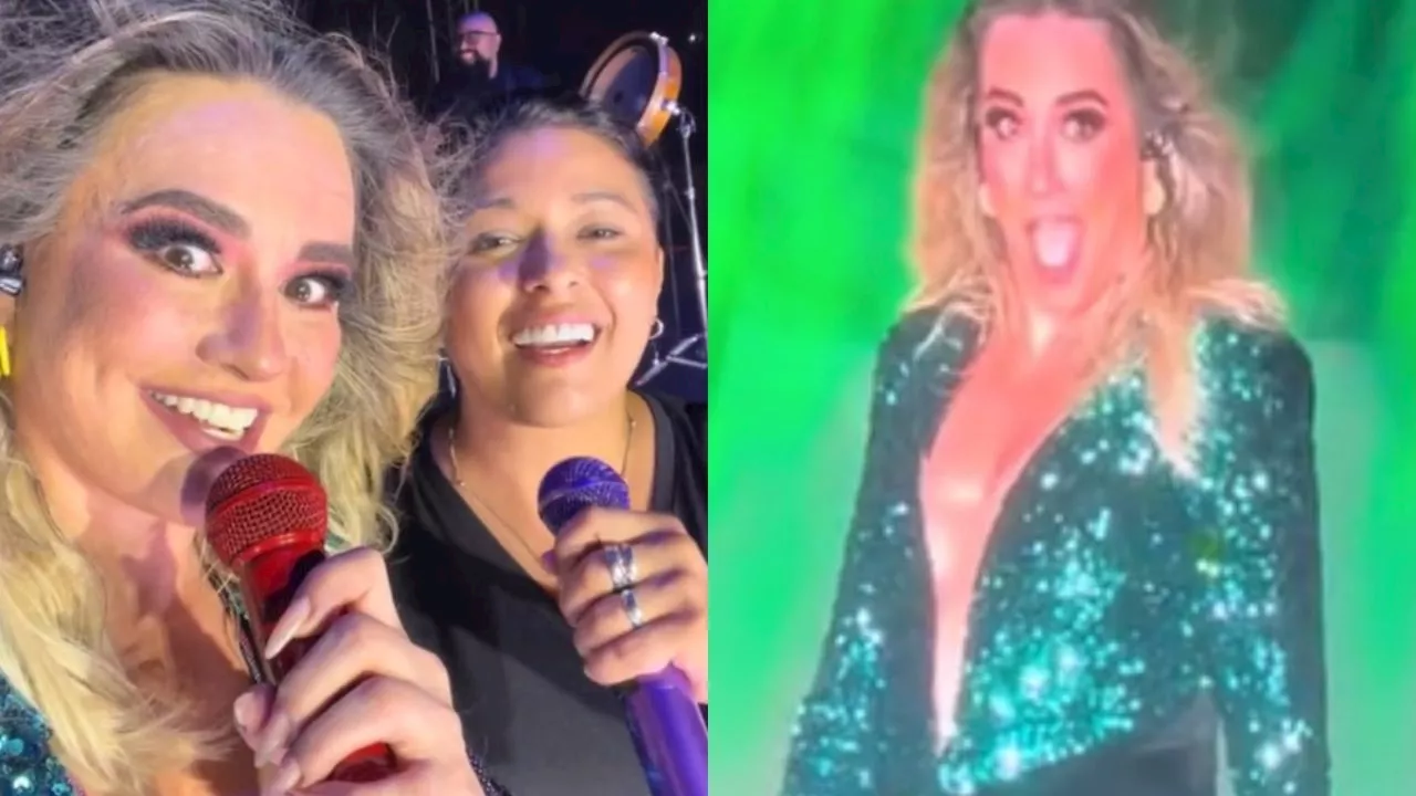 María José sube a una fan al escenario y sorprende con su voz, así fue el momento: VIDEO