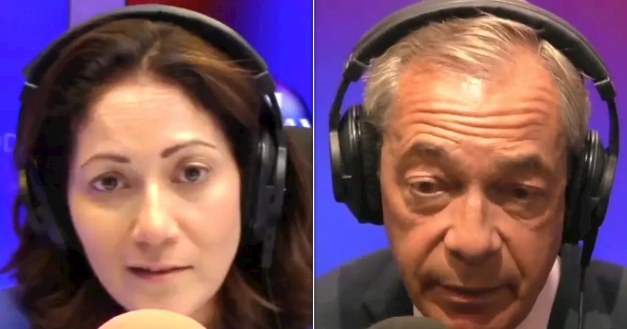 Mishal Husain Easily Tears Nigel Farage Apart After Outrageous Language Claim