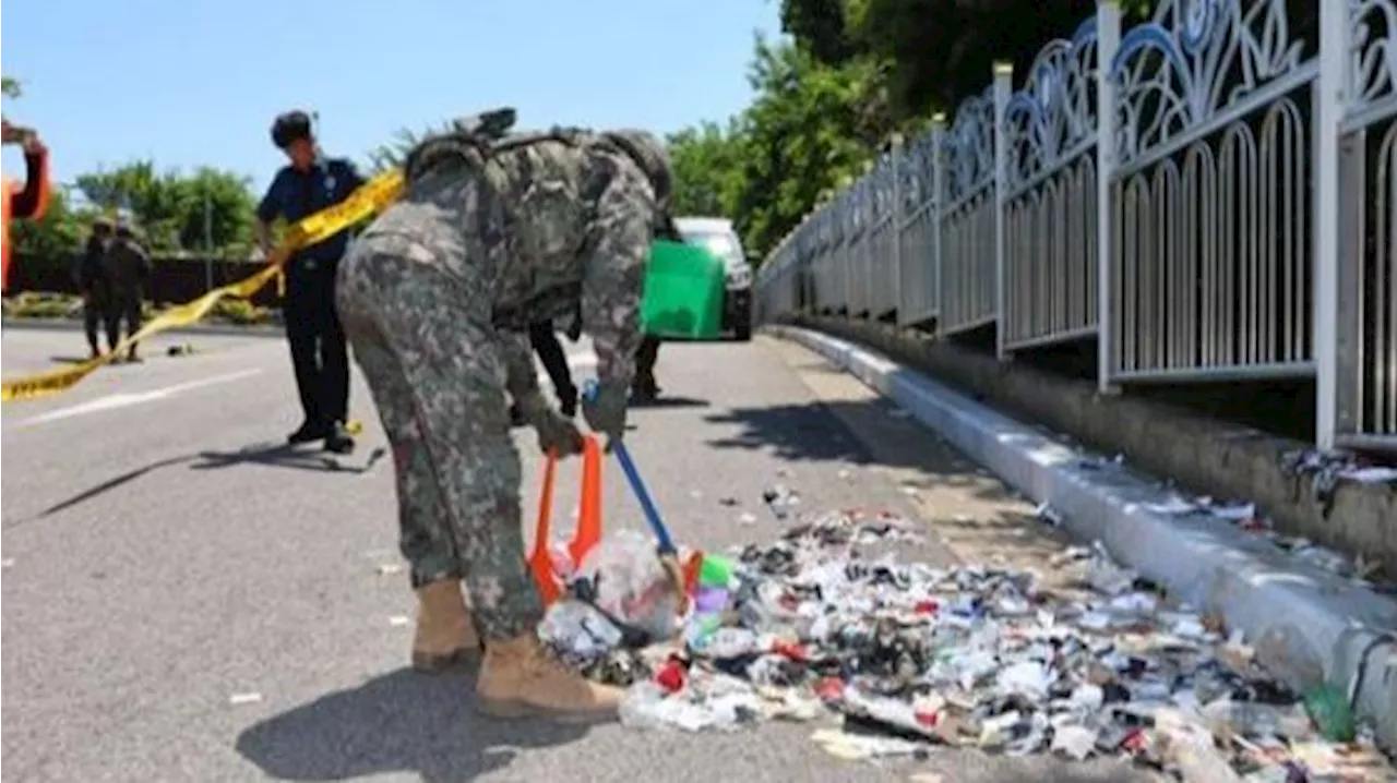 EEUU condena envío de globos con basura desde Corea del Norte