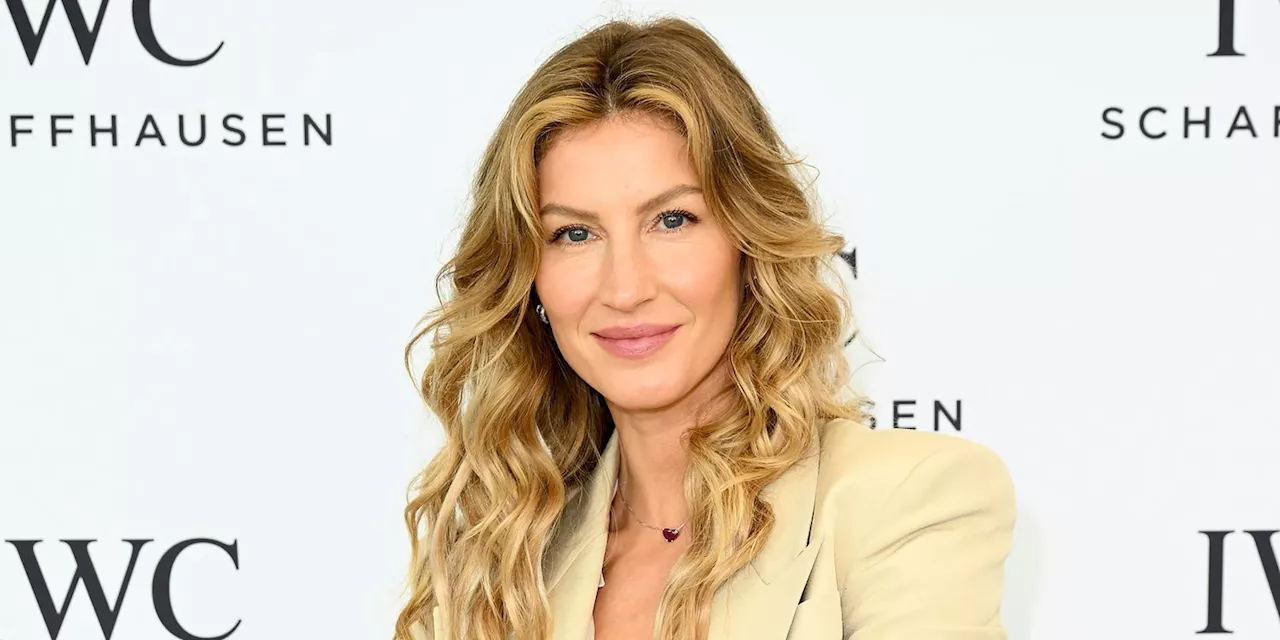 Gisele Bündchen's Cut-Out Swimsuit Says It's Officially Hot Girl Summer