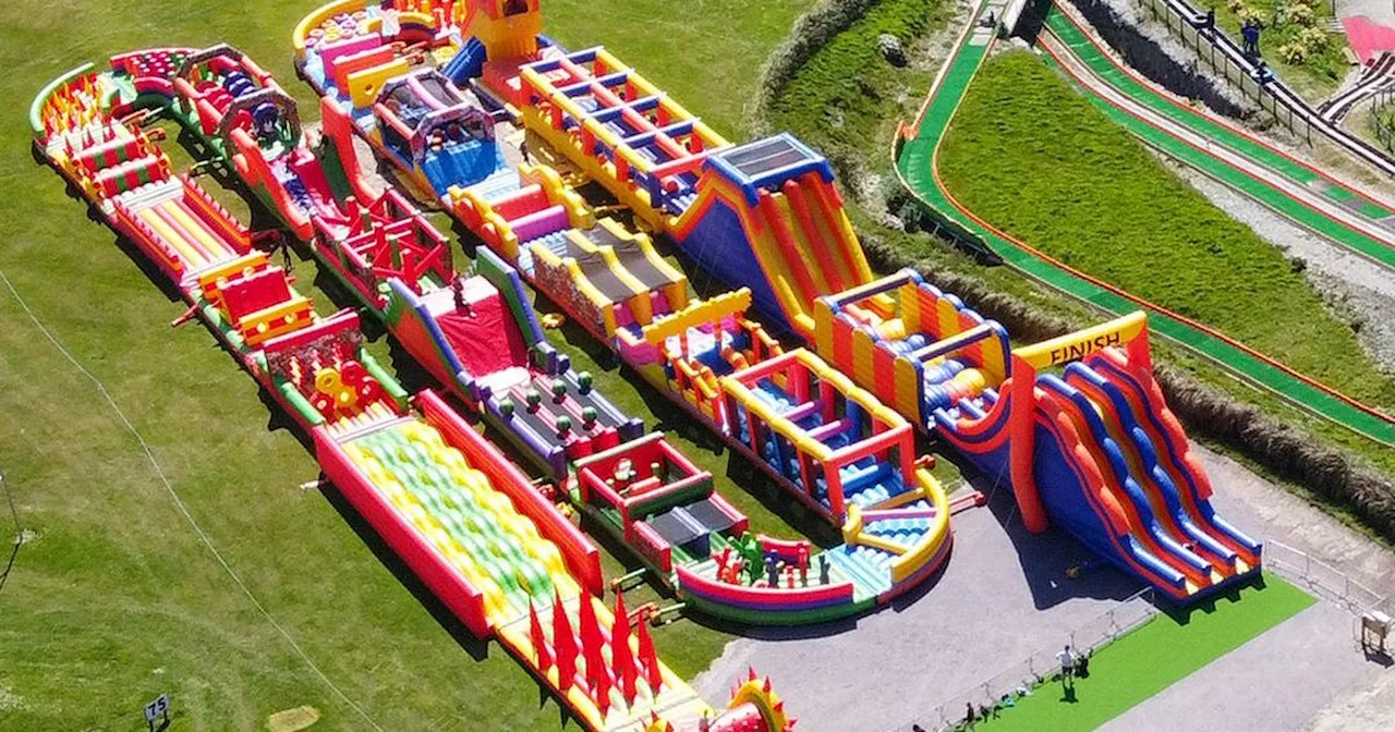 Ireland’s biggest inflatable obstacle course has opened up in Cork