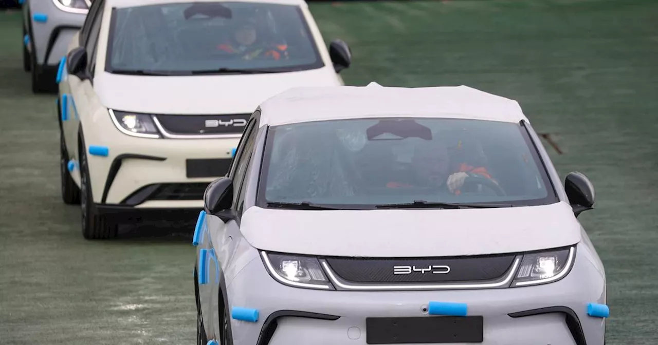China-made EVs registered in Europe jump almost a quarter this year
