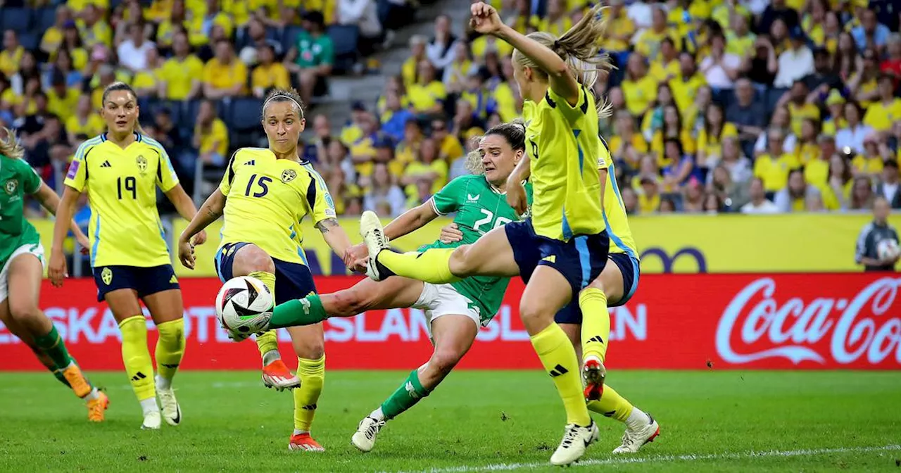 Sweden finally find a way through Ireland’s brave resistance in Stockholm