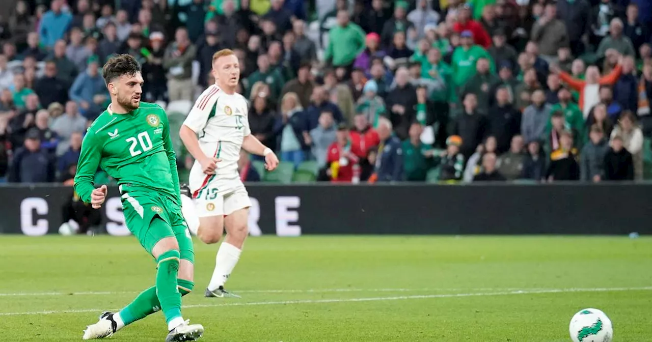 Troy Parrott hands John O’Shea a first win as interim Ireland manager